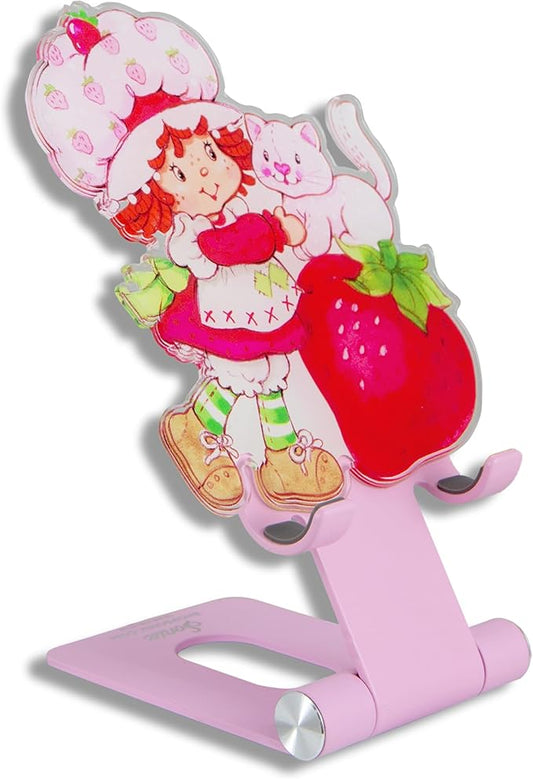Sonix Character Phone Stand | Adjustable Cell Phone Holder, Desk Stand, Dock | Strawberry Shortcake Vintage