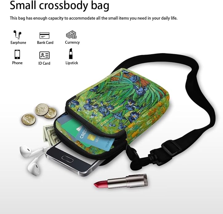 DISNIMO Small Crossbody Bags for Women Trendy Cross Body Cell Phone Shoulder Bags Purses with Adjustable Strap