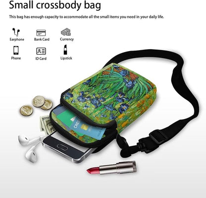 DISNIMO Small Crossbody Bags for Women Trendy Cross Body Cell Phone Shoulder Bags Purses with Adjustable Strap