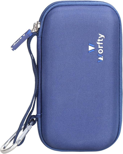 Case for VEGER All in One 10000mAh (V1115)/ citicr 12000mAh 20000mAh (AC-02D)/ OHOVIV 50000mAh (N10) Portable Charger Power Bank - Hard Travel Carrying Storage Bag (Blue)