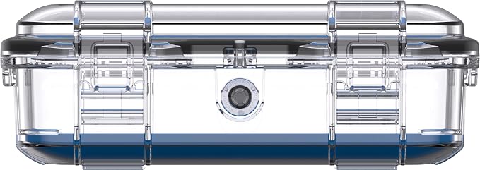 Pelican M50 Micro Case (Blue/Clear)
