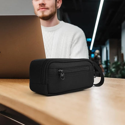 Travel Case Compatible with Anker 737 Power Bank (PowerCore 24K) 3-Port Portable Charger, Storage Bag Pouch for Anker 737 24,000mAh Power Bank - Case Only (Black)