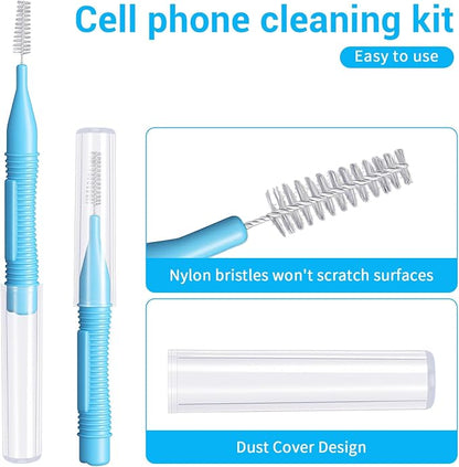 10 Pcs Charging Port Cleaner Phone Port Cleaner USB C Ports Cleaning Tool Anti-Clogging Phone Mini Brushes Phones Speaker Cleaners for Speaker and Receiver Tablet Camera Etc