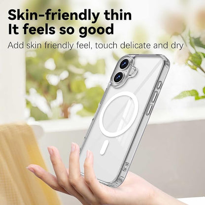 Magnetic Designed for iPhone 17 Case Clear, [Compatible with Magsafe] [Not Yellowing] [Military-Grade Drop Protection] Clear Phone Cases for Apple iPhone 17-6.3 Inch