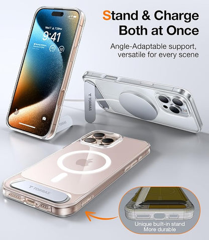 TORRAS Ostand 10,000mAh QI2 Magnetic Battery Pack with Stand & Magnetic Case — Buy Together to Save 15%