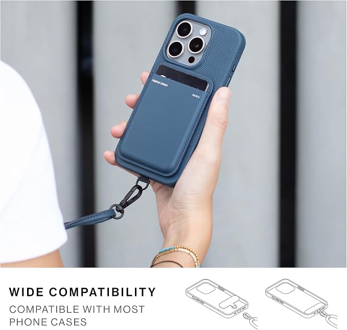 Native Union Sling – Adjustable & Detachable Phone Strap – Compatible with iPhone 16, 15, 14, 13 and most Smartphones – Made with 100% Durable & Recycled Materials (Black)