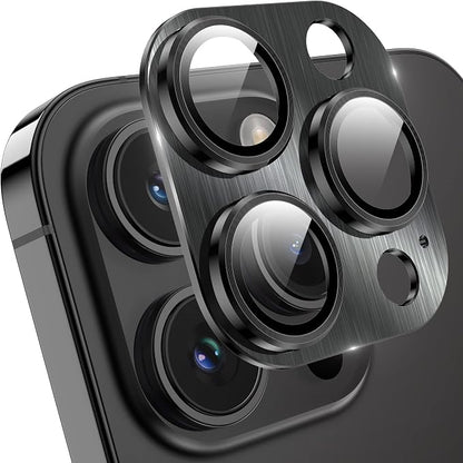 YWXTW Tempered Glass Camera Lens Protector for iPhone 14 Pro Max, 3D Full Coverage Protection, Night Circle Technology, Stronger Adsorption