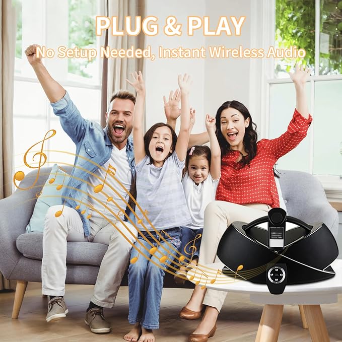 Bluetooth Adapter Receiver for Bose iPod Sounddock and 30 pin Music Docking Station with OLED Display, 3.5mm AUX