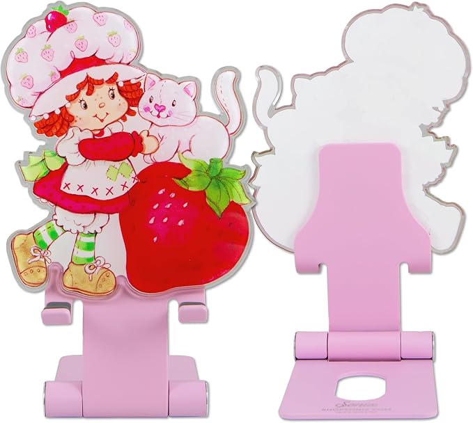 Sonix Character Phone Stand | Adjustable Cell Phone Holder, Desk Stand, Dock | Strawberry Shortcake Vintage