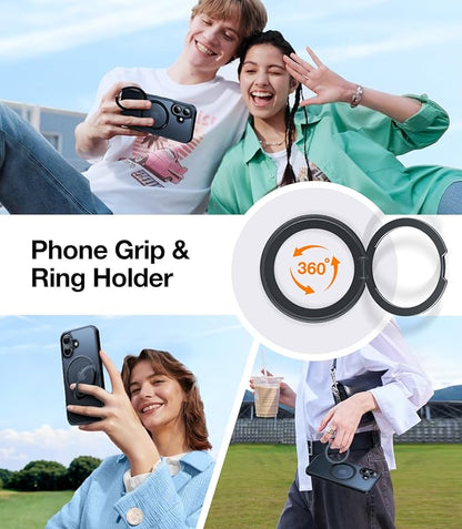 TORRAS Ostand 10,000mAh QI2 Magnetic Battery Pack with Stand & Magnetic Case — Buy Together to Save 15%