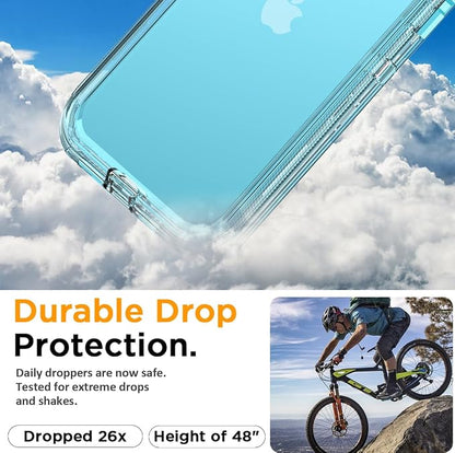 AICase for iPhone 16 Pro Case Clear 3 in 1 Heavy Duty Drop Protection Full Body Rugged Shockproof/Dust Proof 3-Layer Military Protective Tough Durable Cover for iPhone 16 Pro 6.3"_4