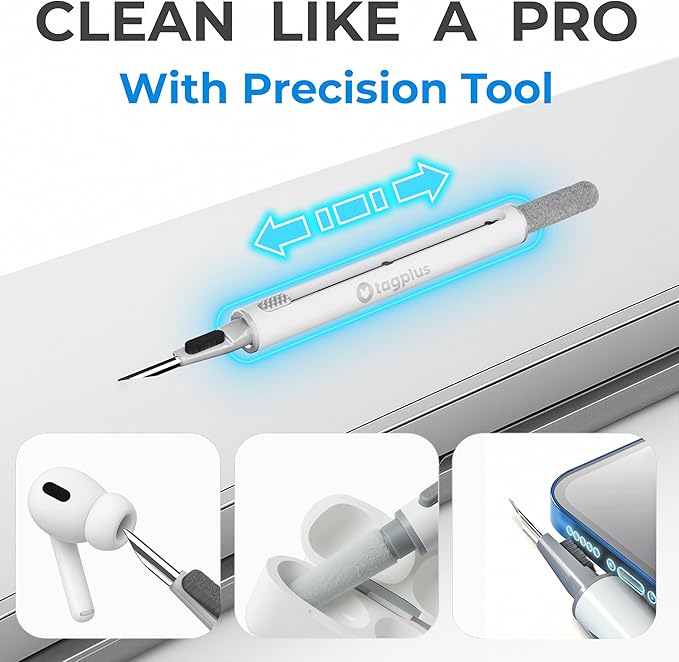 for Airpod Cleaner Kit + Pro Cleaning Tool - Compatible for Earbud Cleaning kit for iPhone Cleaning Kit for iPhone Cleaner Kit for Airpods Cleaning Kit Cleaning Putty Phone Cleaning Kit