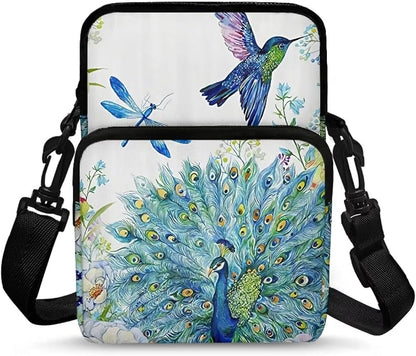Men's Crossbody Bag, Small Cell Phone Wallet, Women's Shoulder Handbag, Travel Gym Bag