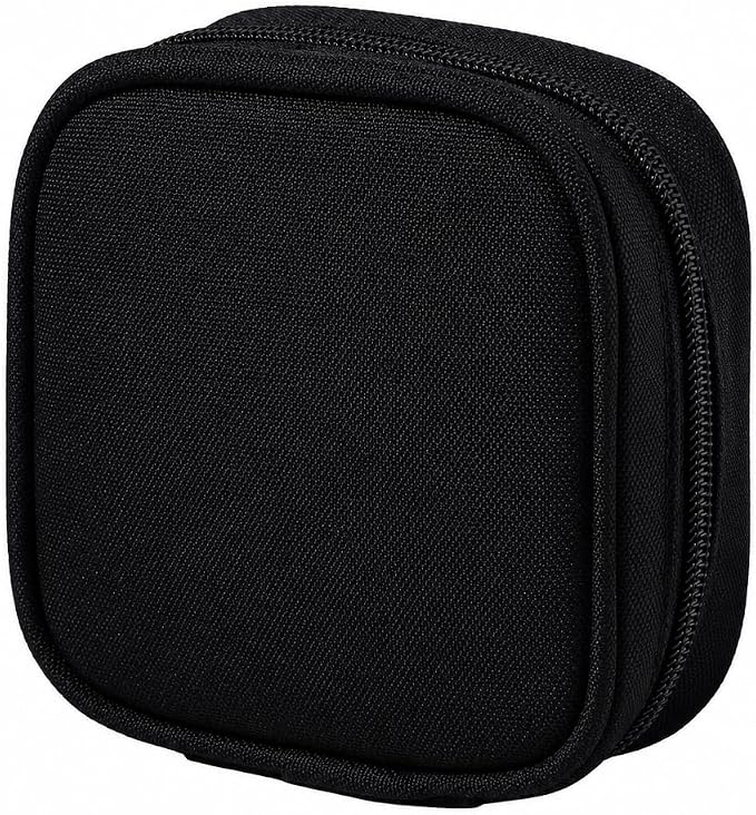 Mini Travel Carry Storage Case, Portable Charger Case Organizer, Small Pouch Compatible with MacBook Power Adapter, Tech Bag for Laptop Accessories Cables, Cords, USB Drives, Power Bank, Earphones