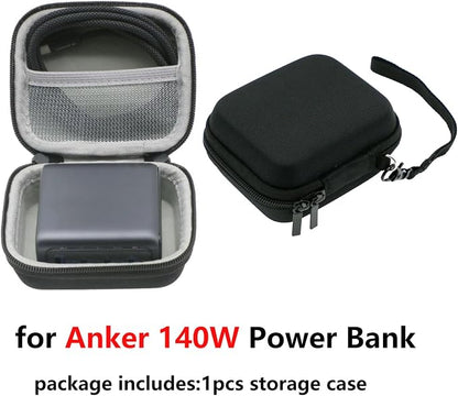 Case for Anker 140W Charger,Hard Shell Protective Storage Bag Carrying Case for Anker 140W USB-C Charger
