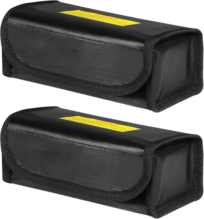 Lightweight Cell Cover with Thermal Barrier for Secure Handling of Multiple Power Cells Battery Transport Bag