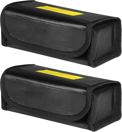 Lightweight Cell Cover with Thermal Barrier for Secure Handling of Multiple Power Cells Battery Transport Bag