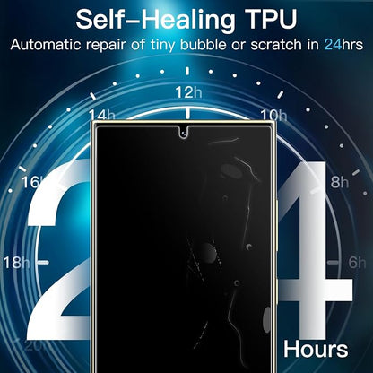 JETech Screen Protector for Samsung Galaxy S24 Ultra, 3-Pack | Self-Healing TPU Film, HD Clear, Anti-Scratch Protection, Bubble-Free Installation
