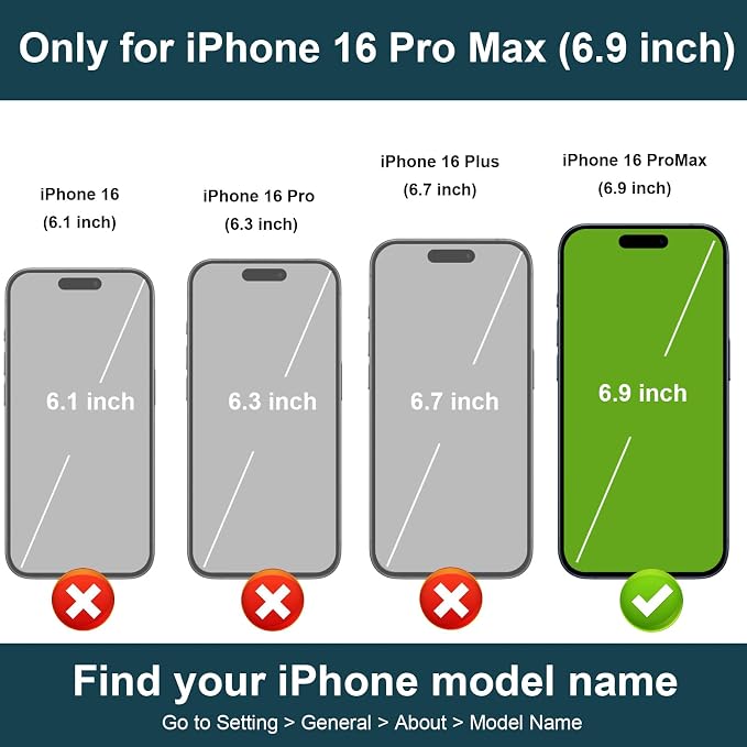 Folosu for iPhone 16 Pro Max Wallet Case with Card Holder, Hand Wrist Strap Loop Holder Kickstand, RFID Blocking Finger Grip Ring PU Leather Double Buttons Shockproof Cover 6.9" Red