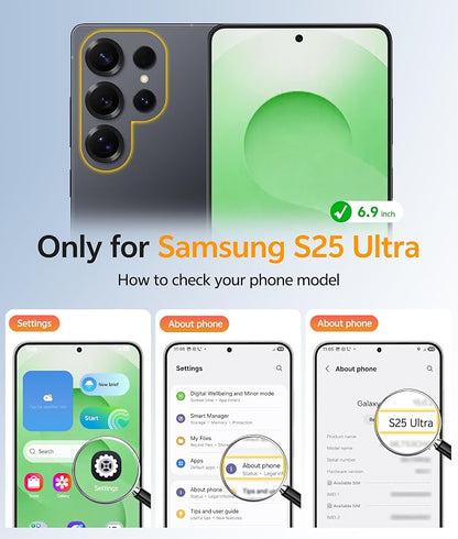 FNTCASE for Samsung Galaxy S26 Ultra Case, Compatible with Magsafe Green | Screen Protector, Full Camera Protection, Translucent Matte, 14FT Military Grade Drop Proof, Protective Phone Cover