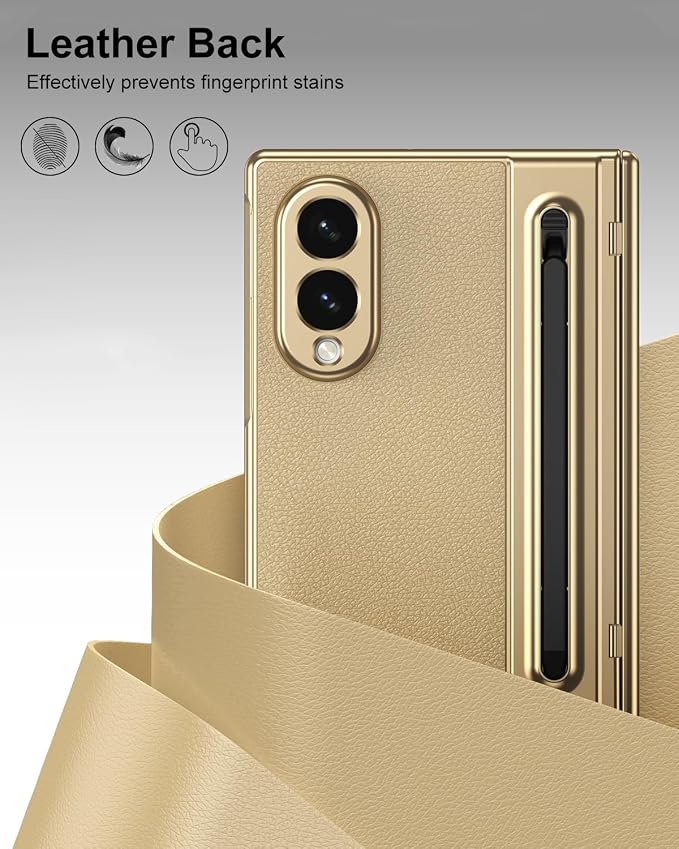 Galaxy Z Fold 8 Wide Case with S Pen Holder & Stylus, Full Body Hinge Case | Galaxy Z Fold 8 & Fold 8 Wide Case with HD Screen Protector, Shockproof Protection Cover, Phone Case mit Hinge & S Pen Stylus