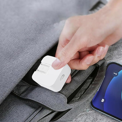 40W Dynamic (up to 60W) Soft Silicone Charger Protector Case for MacBook Air 13 13.6 15 inch M4 M3 M2 M1 Chip 2025-2018 Release, 40W Dynamic Power Adapter Sleeve Cover for iPhone 17/16 Pro/Max, White