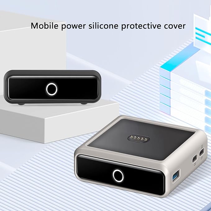 QMQJIA and Dirt Silicone Protective Case Shell for 100W Charging Base Extends Life