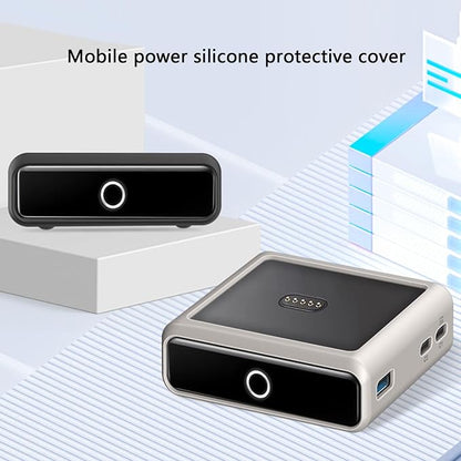 QMQJIA and Dirt Silicone Protective Case Shell for 100W Charging Base Extends Life