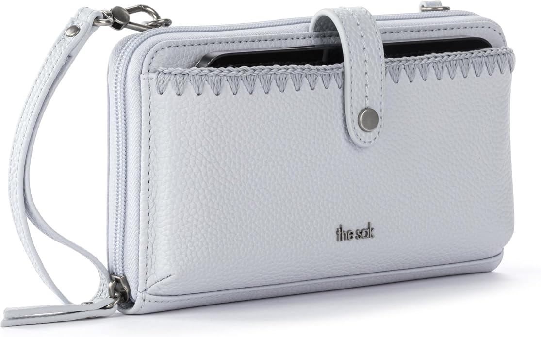 The Sak Iris Smartphone Crossbody Purse - Small Women's Cellphone Bag & Wallet For Everyday- Convertible Wristlet With Zipper