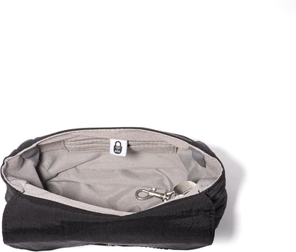 Baggallini Swift Flap Mini Crossbody - 6.3"x7" Lightweight Small Travel Purse with Crossbody Strap and RFID