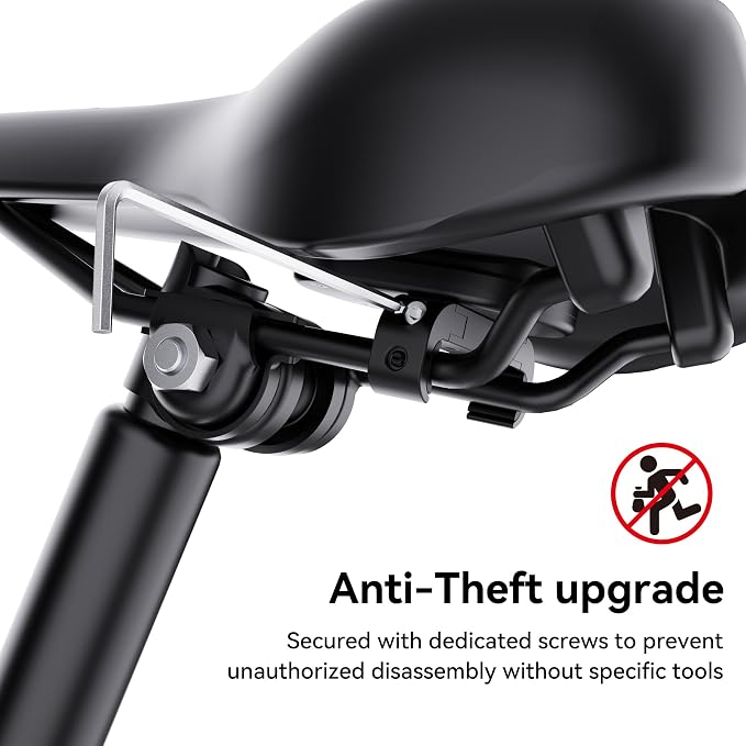 DDJ Bike Mount Compatible with Samsung Smart Tag 2/Moto Tag/AirTag Case, Hidden Under Bicycle Seat, Waterproof Anti-Theft Bike GPS Tracker Mount with Tools for Mountain Bikes, Electric Bicycle