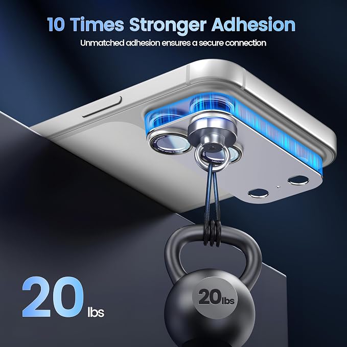 CACOE Camera Lens Protector for iPhone 17 Pro - Metal Frame Tempered Glass Cover, [Anti-Scratch] [Drop-Proof][Strong-Adhesion] Camera Screen Cover (Silver)