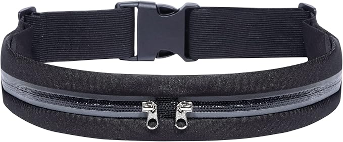 Running Belt Fanny Packs for women and men,Belt Bag for Hiking Cycling Workout,Reflective Fanny Packs for Men Runners Belt Compatible with iPhone13,12 pro,Travelling Money Phone Holder for Running