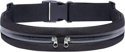 Running Belt Fanny Packs for women and men,Belt Bag for Hiking Cycling Workout,Reflective Fanny Packs for Men Runners Belt Compatible with iPhone13,12 pro,Travelling Money Phone Holder for Running