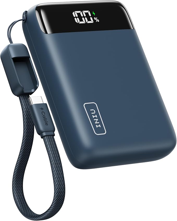 INIU Portable Charger, 20000mAh Small Power Bank, 22.5W Fast Charging Travel Flight Car Family Essentials, for Students Women Men Girls Boys Outdoor