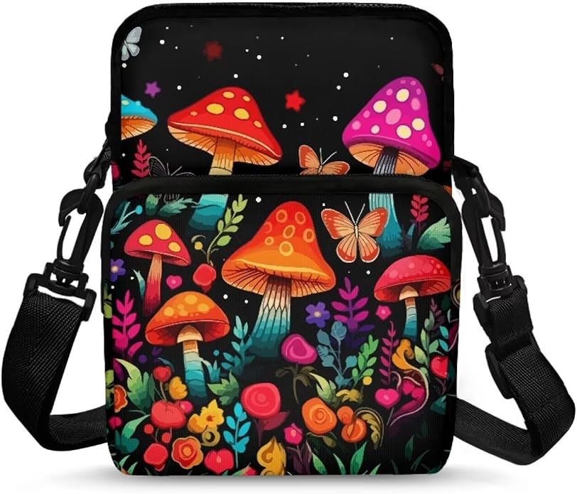 Men's Crossbody Bag, Small Cell Phone Wallet, Women's Shoulder Handbag, Travel Gym Bag