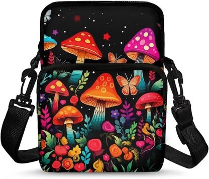 Men's Crossbody Bag, Small Cell Phone Wallet, Women's Shoulder Handbag, Travel Gym Bag