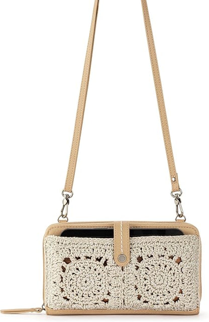 The Sak Iris Smartphone Crossbody Purse - Small Women's Cellphone Bag & Wallet For Everyday- Convertible Wristlet With Zipper