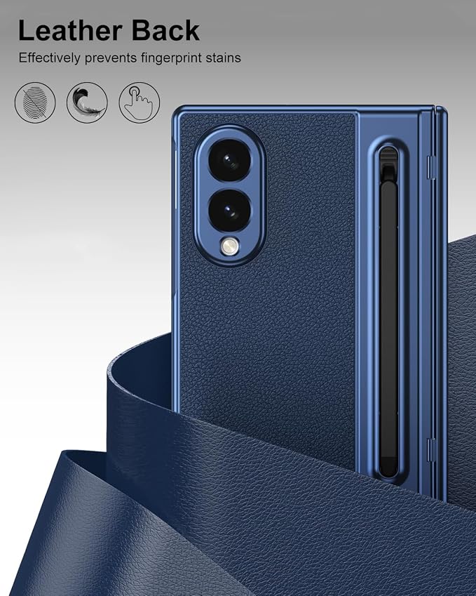 Galaxy Z Fold 8 Wide Case with S Pen Holder & Stylus, Full Body Hinge Case | Galaxy Z Fold 8 & Fold 8 Wide Case with HD Screen Protector, Shockproof Protection Cover, Phone Case mit Hinge & S Pen Stylus