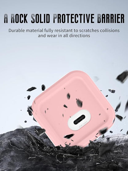 Case for Mophie 45W 1-Port USB-C Charger, Kids-Friendly Soft Silicone Protective Cover, Shockproof, Waterproof (Pink)