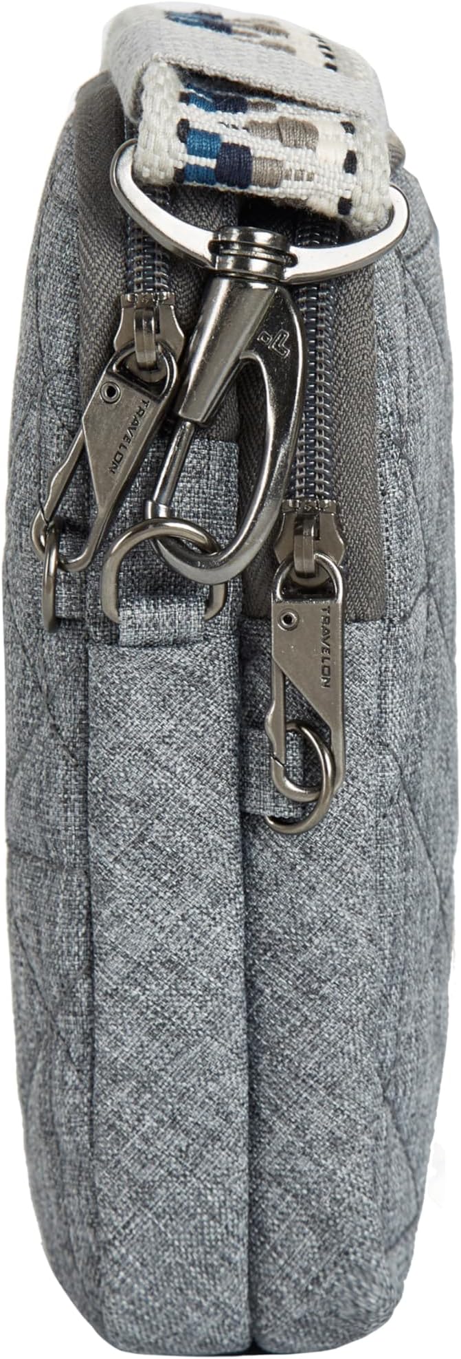 Travelon Anti-Theft Boho 2 Compartment Phone Crossbody