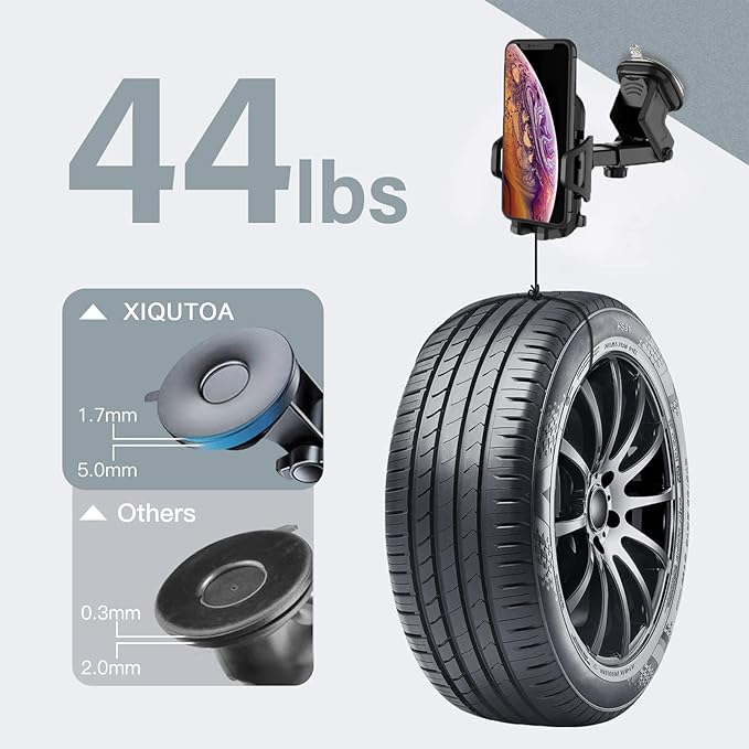 Car Phone Holder Mount Dashboard/Air Vent/Windshield for Moto Motorola G Power 2022 2021 /G Pure/G 5G/Edge 2021/One 5G Ace/G7 Z4 Z3/E 2020 E6,LG Velvet Wing,K92 K51 Q70,Stylo 6 5,V60 G8 G8X V40 Thinq