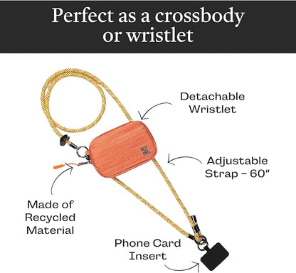 Save the Girls Active Rope Clip and Go Phone Strap – Cell Phone Lanyard for Life on the Move