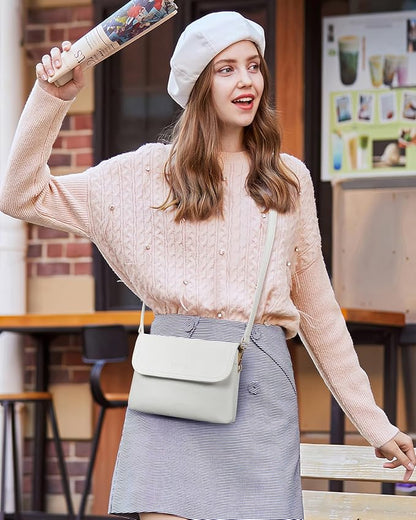 CHOLISS Small Crossbody Bags for Women, Vegan Leather Cell Phone Purse, Mini Travel Purse with Adjustable Strap Womens Gifts