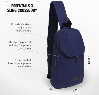 adidas Essentials Crossbody – Athletic Sling Bag with Phone Pocket