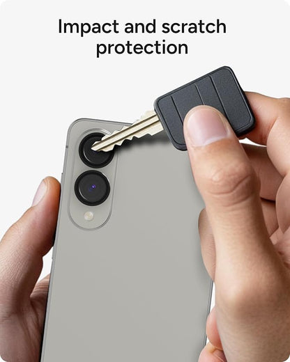 ZAGG Glass Elite Anti-Reflective Samsung Galaxy S25 Edge Camera Lens Protector – Anti-Glare Technology, Maximum Impact & Scratch Resistance, Smudge-Free Surface, Recycled Materials