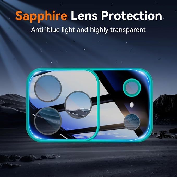 WIFORT for iPhone 17 Pro Max Waterproof Case, [Fit for Magsafe] with Sapphire Lens & Screen Protector, IP68 Full Body 15FT Military Shockproof, Magnetic Frosted Phone Cover with Lanyard, 6.9" Teal