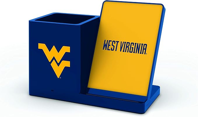 SOAR NCAA Unisex Cell Phone Wireless Charging Stand and Desktop Organizer