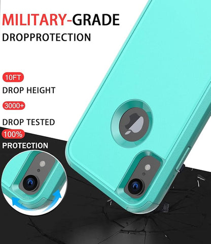 Diverbox for iPhone Xr Case [Shockproof] [Dropproof] [Dust-Proof],Heavy Duty Protection Phone Case Cover for Apple iPhone XR