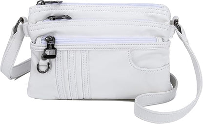 MINICAT Multiple Pockets Small Crossbody Purse Cell Phone Purse Shoulder Bags for Women Cross Body Bag for Woman